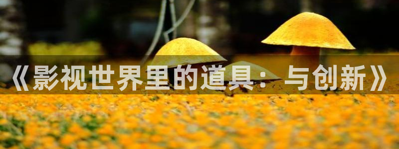 yy4480高清影院：《影视世界里的道具：与创新》